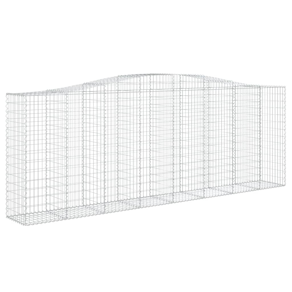 Vidaxl Schans Körbe 2 ST Gewölbte 400x50x140 160 cm Eisen