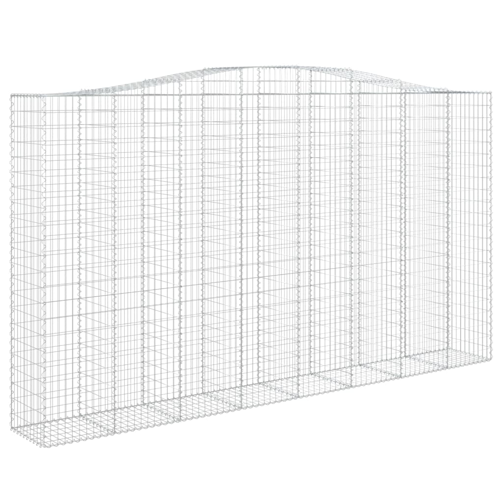 Vidaxl Schans Körbe 2 ST Gewölbte 400x50x220 240 cm Eisen