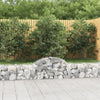 Vidaxl Schans Körbe 25 ST Gewölbe 200x30x40 60 cm verzinktes Eisen