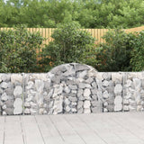 Vidaxl Schans Körbe 18 St. Gewölbe 200x30x80 100 cm Eisen - afbeelding 1