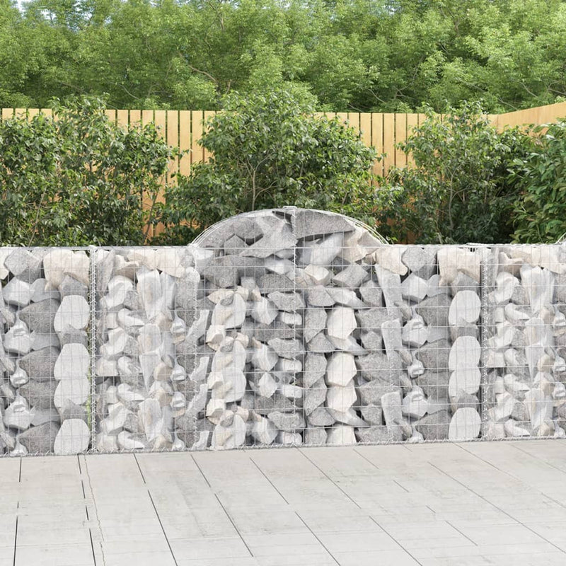 Vidaxl Schans Körbe 9 ST Gewölbe 200x30x100 120 cm Eisen