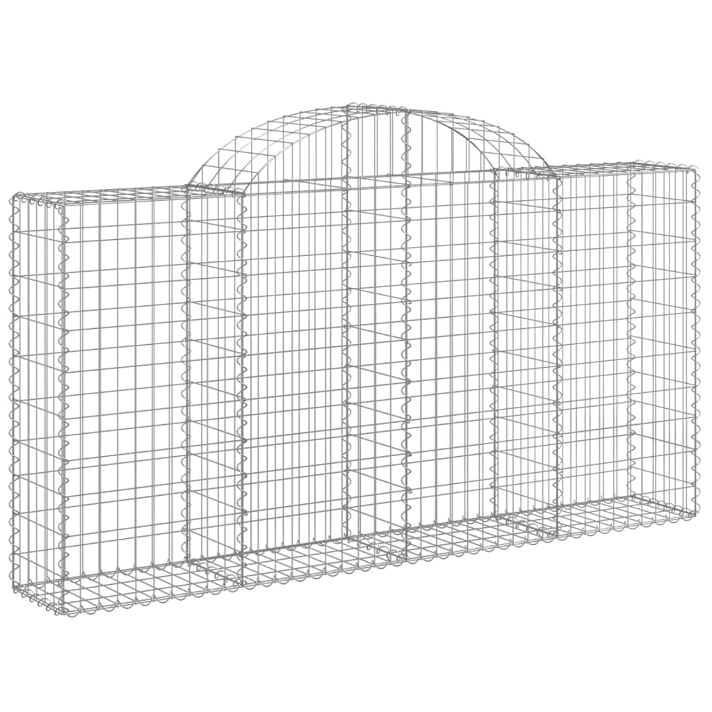 Vidaxl Schans Körbe 10 ST Gewölbe 200x30x100 120 cm Eisen