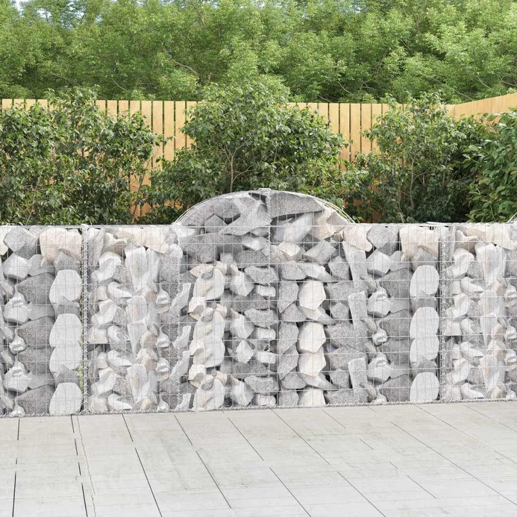 Vidaxl Schans Körbe 15 ST Gewölbe 200x30x100 120 cm Eisen