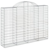 Vidaxl Schans Körbe 4 ST Gewölbe 200x30x140 160 cm Eisen - afbeelding 3