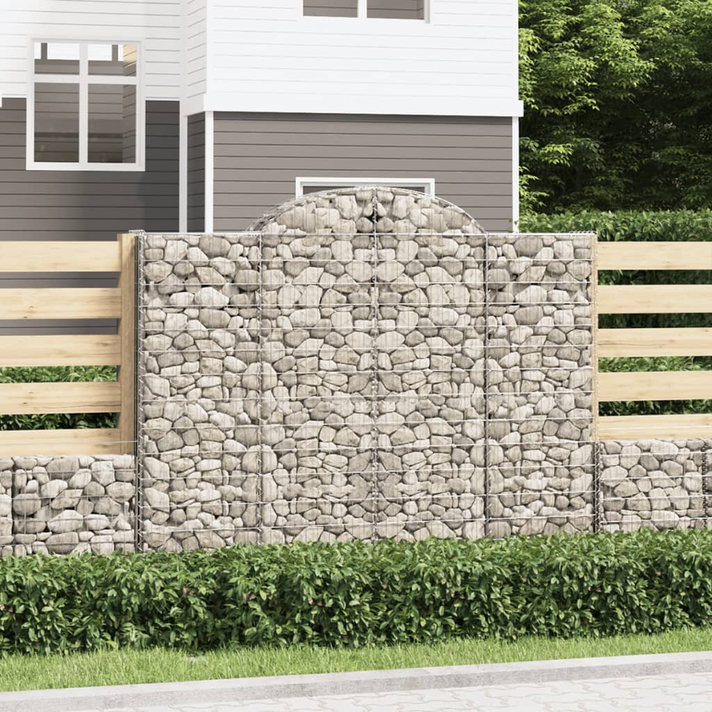 Vidaxl Schans Körbe 2 ST Gewölbe 200x30x160 180 cm Eisen