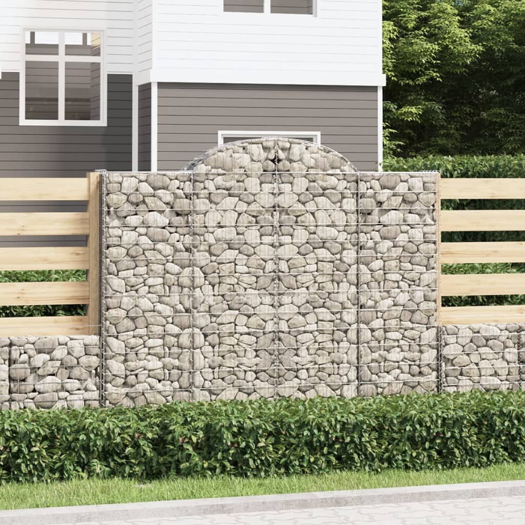 Vidaxl Schans Körbe 8 ST Gewölbe 200x30x160 180 cm Eisen