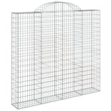 Vidaxl Schans Körbe 2 ST Gewölbe 200x30x180 200 cm Eisen - afbeelding 3