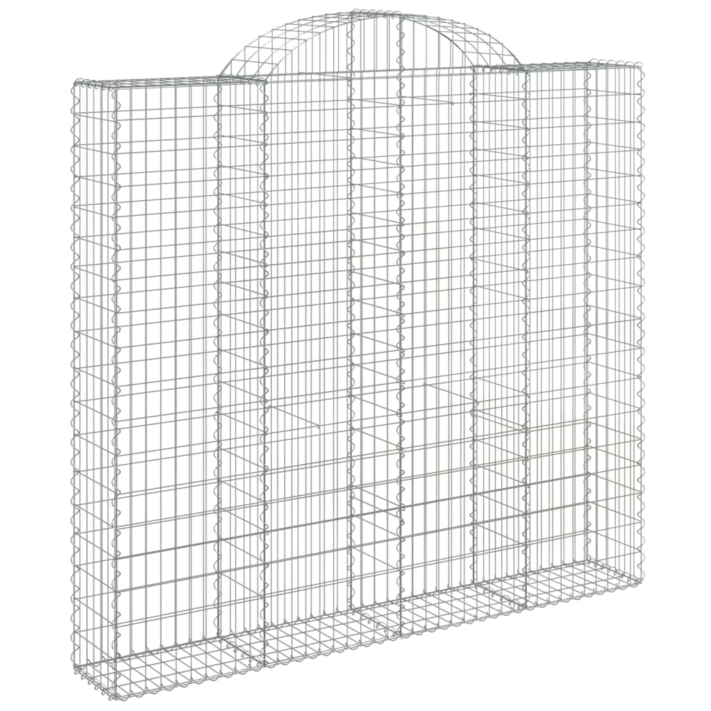Vidaxl Schans Körbe 3 ST Gewölbe 200x30x180 200 cm Eisen