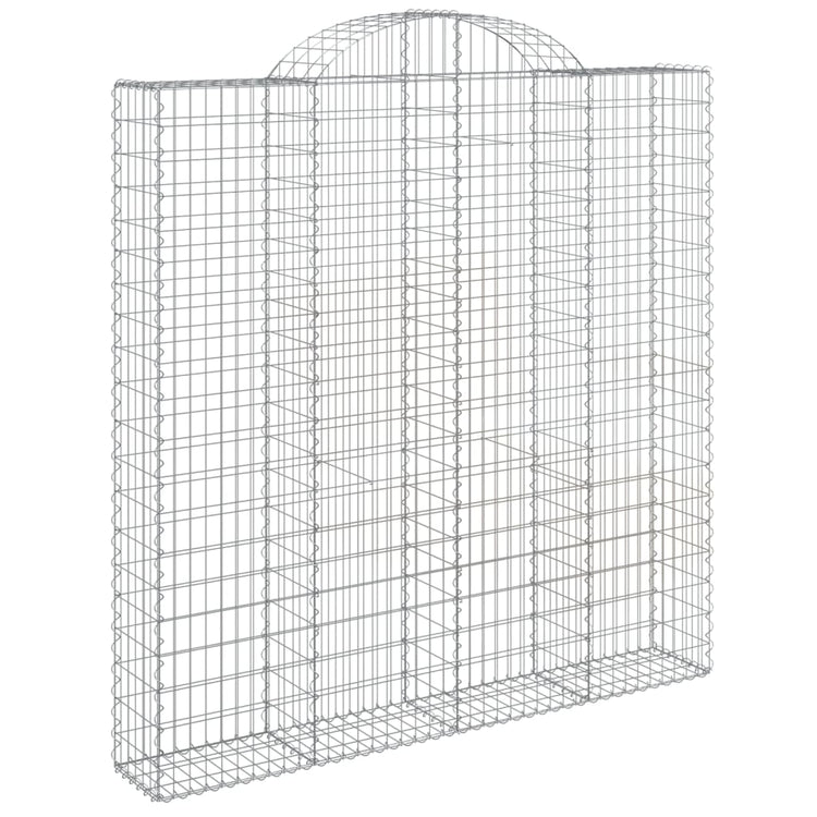 Vidaxl Schans Körbe 7 ST Gewölbe 200x30x200 220 cm Eisen