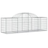 Vidaxl Schans Körbe 4 ST Gewölbe 200x50x60 80 cm verzinktes Eisen