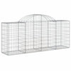 Vidaxl Schans Körbe 7 St. Gewölbe 200x50x80 100 cm verzinktes Eisen