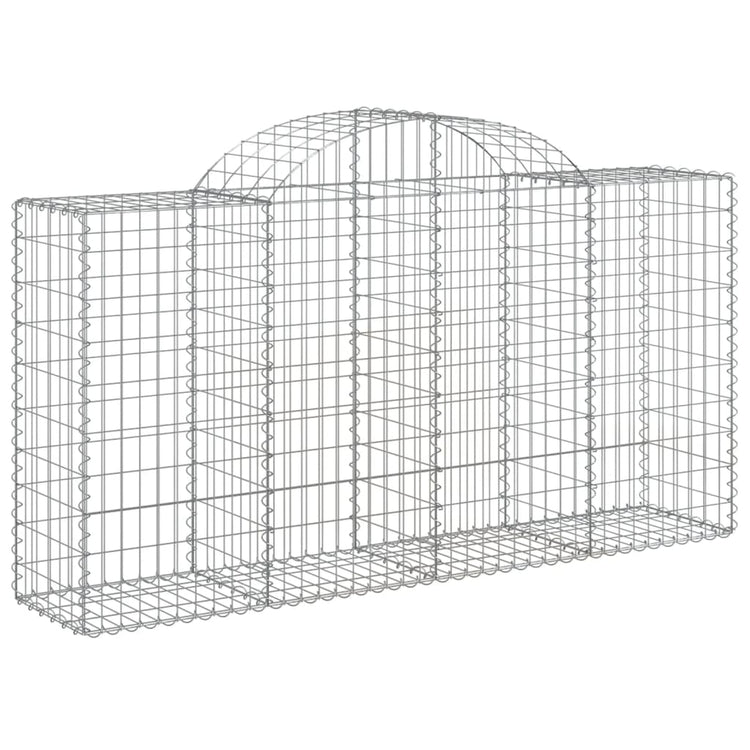 Vidaxl Schans Körbe 10 ST Gewölbe 200x50x100 120 cm Eisen