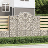 Vidaxl Schans Körbe 9 ST Gewölbe 200x50x160 180 cm Eisen