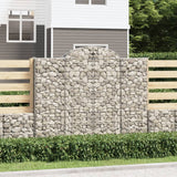 Vidaxl Schans Körbe 9 ST Gewölbe 200x50x160 180 cm Eisen - afbeelding 1