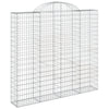 Vidaxl Schans Körbe 4 ST Gewölbe 200x50x180 200 cm Eisen