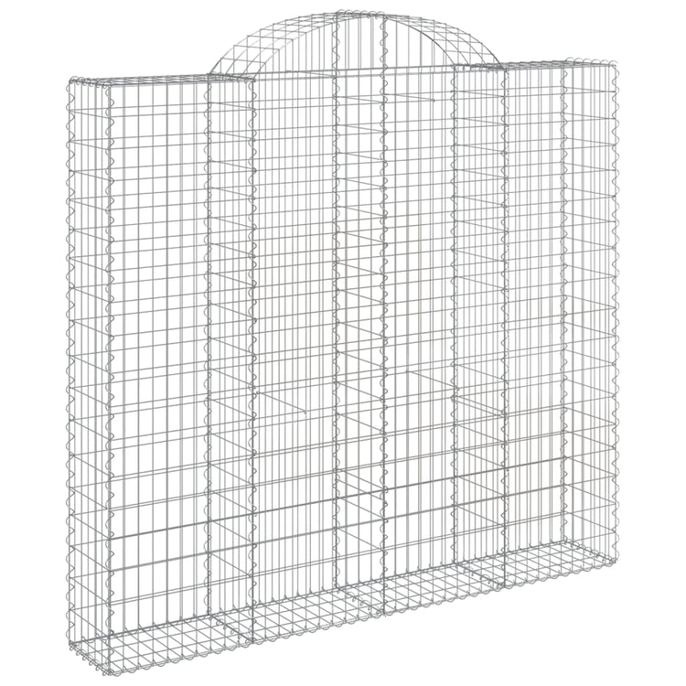 Vidaxl Schans Körbe 6 ST Gewölbe 200x50x180 200 cm Eisen