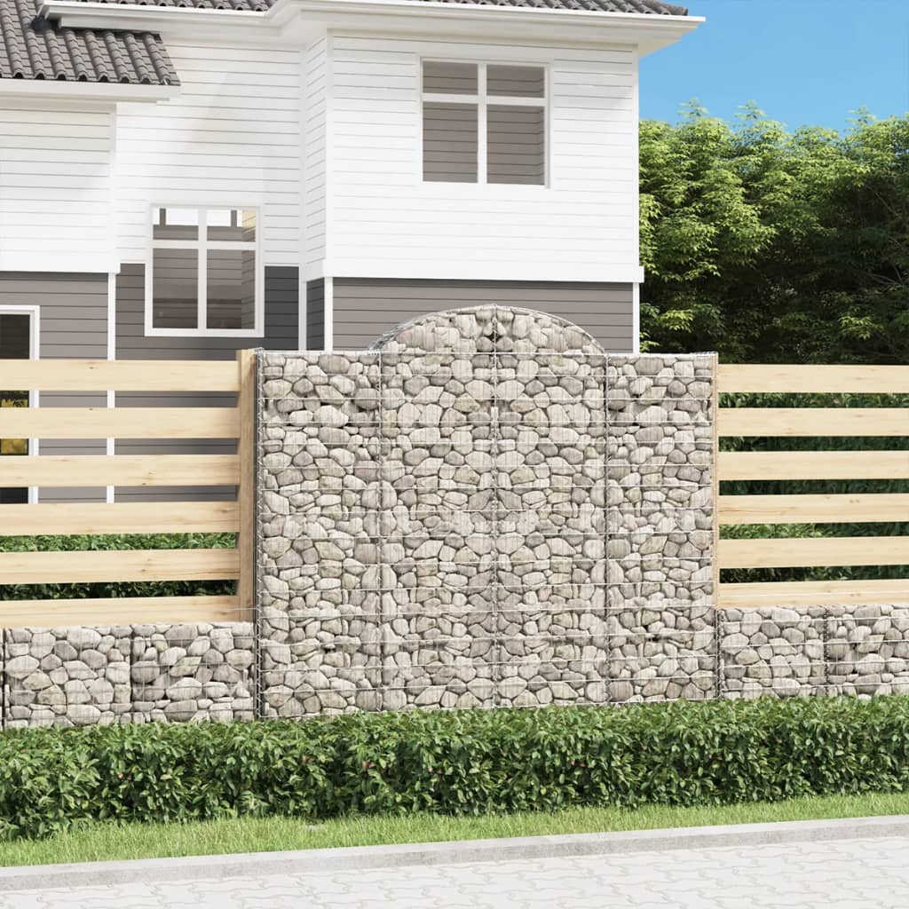 Vidaxl Schans Körbe 8 ST Gewölbe 200x50x180 200 cm Eisen