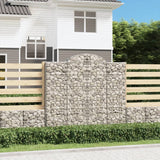 Vidaxl Schans Körbe 8 ST Gewölbe 200x50x180 200 cm Eisen - afbeelding 1