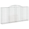 Vidaxl Schans Körbe 4 ST Gewölbe 300x30x140 160 cm Eisen