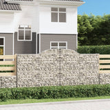 Vidaxl Schans Körbe 7 St. Gewölbe 300x30x140 160 cm Eisen - afbeelding 1
