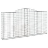 Vidaxl Schans Körbe 8 St. Gewölbe 300x30x140 160 cm Eisen - afbeelding 3