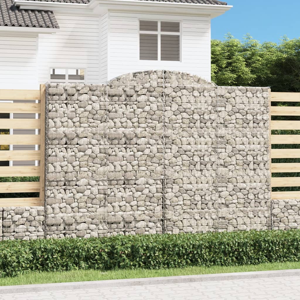 Vidaxl Schans Körbe 5 ST Gewölbe 300x30x220 240 cm Eisen