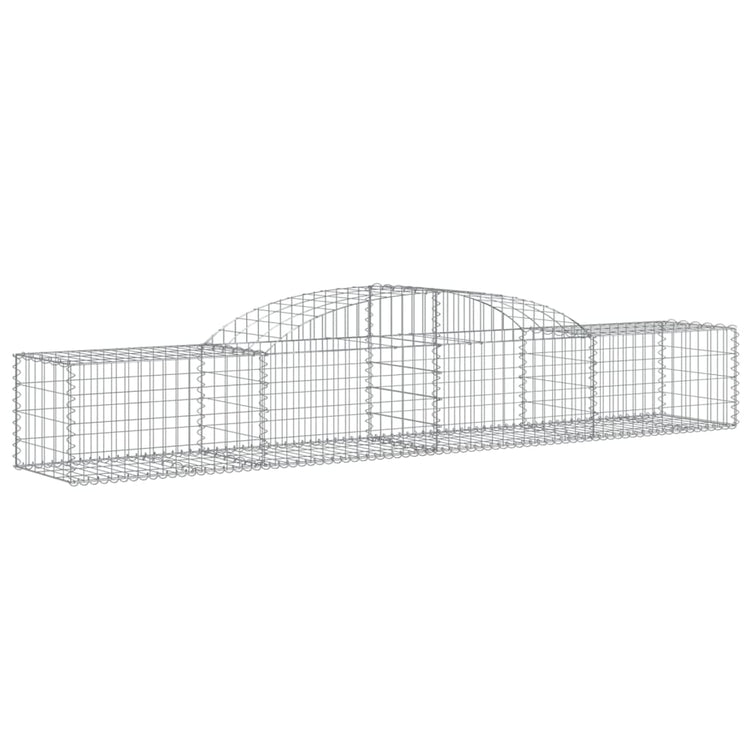 VIDAXL SCHANS Körbe 6 ST Gewölbe 300x50x40 60 cm verzinktes Eisen