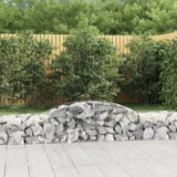 Vidaxl Schans Körbe 8 St. Gewölbe 300x50x40 60 cm verzinktes Eisen - afbeelding 1