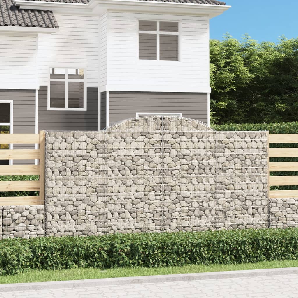 Vidaxl Schans Körbe 5 ST Gewölbe 300x50x160 180 cm Eisen