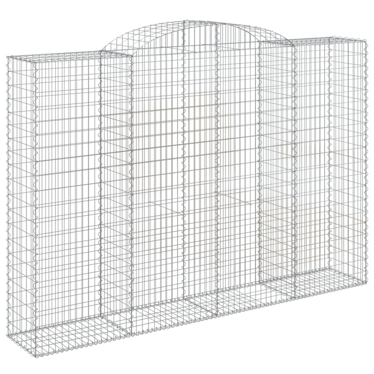 Vidaxl Schans Körbe 2 ST Gewölbte 300x50x200 220 cm Eisen