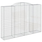 Vidaxl Schans Körbe 5 ST Gewölbe 300x50x200 220 cm Eisen - afbeelding 3