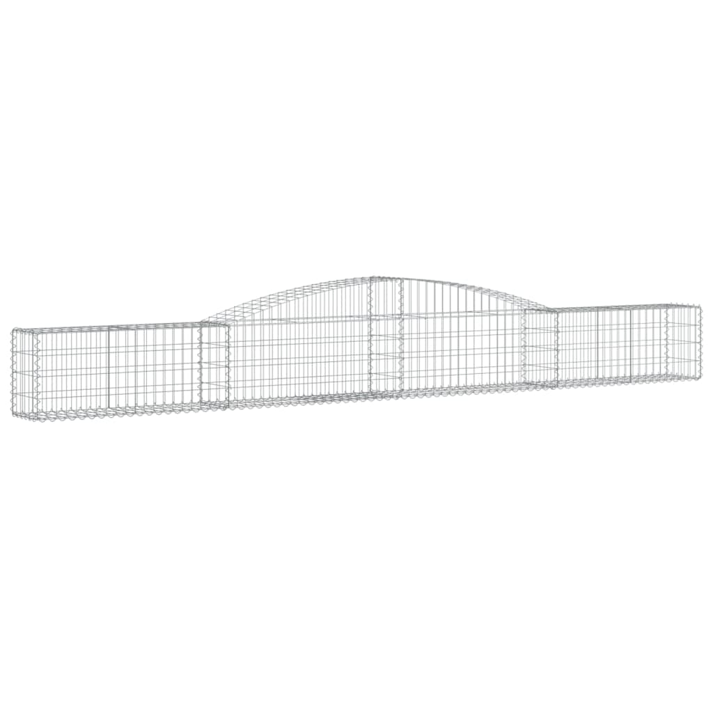 Vidaxl Schans Körbe 8 St. Gewölbe 400x30x40 60 cm Eisen