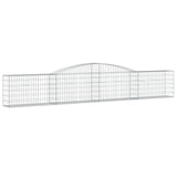Vidaxl Schans Körbe 4 ST Gewölbe 400x30x60 80 cm Eisen - afbeelding 3