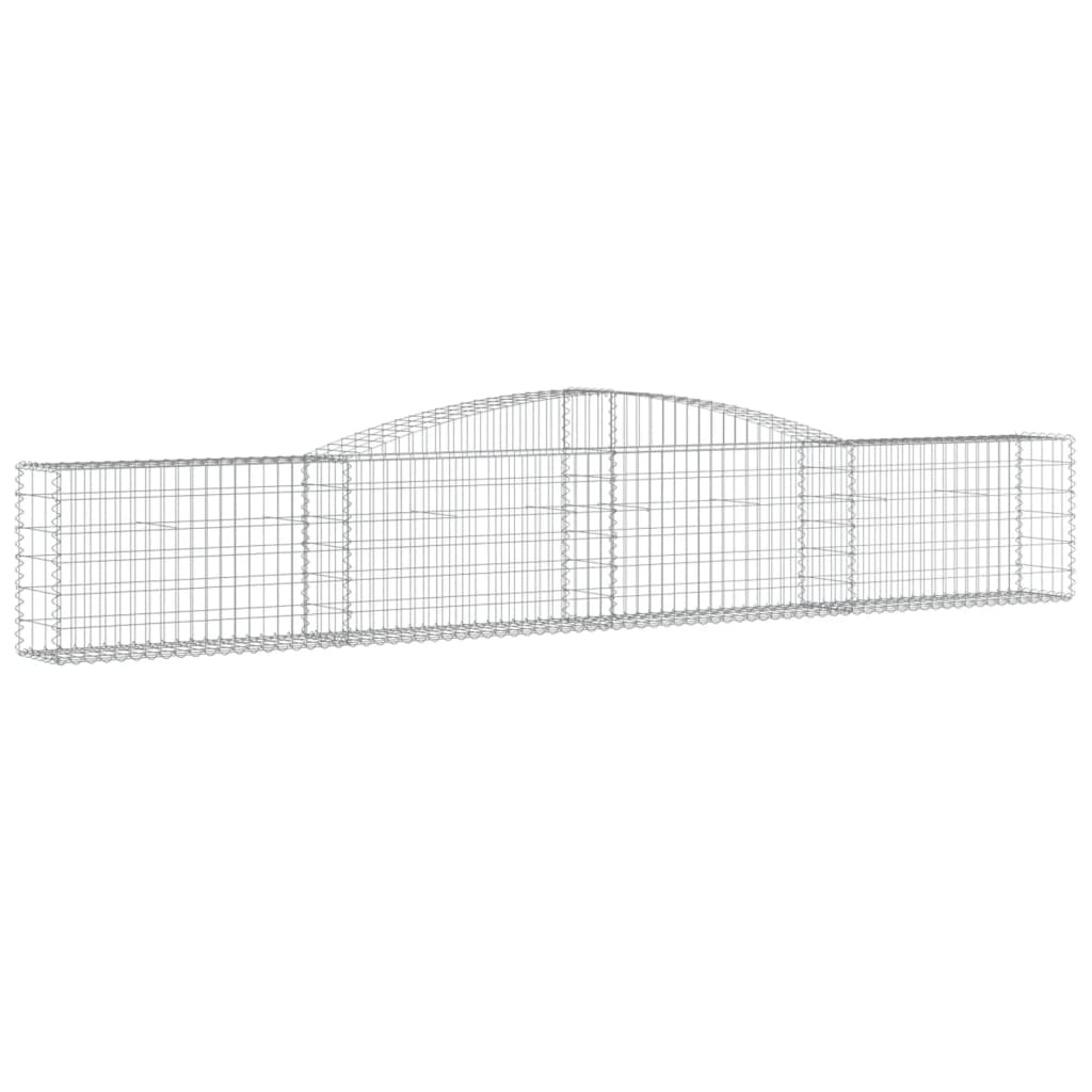 Vidaxl Schans Körbe 6 ST Gewölbe 400x30x60 80 cm Eisen