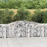 Vidaxl Schans Körbe 7 St. Gewölbe 400x30x80 100 cm Eisen - afbeelding 1