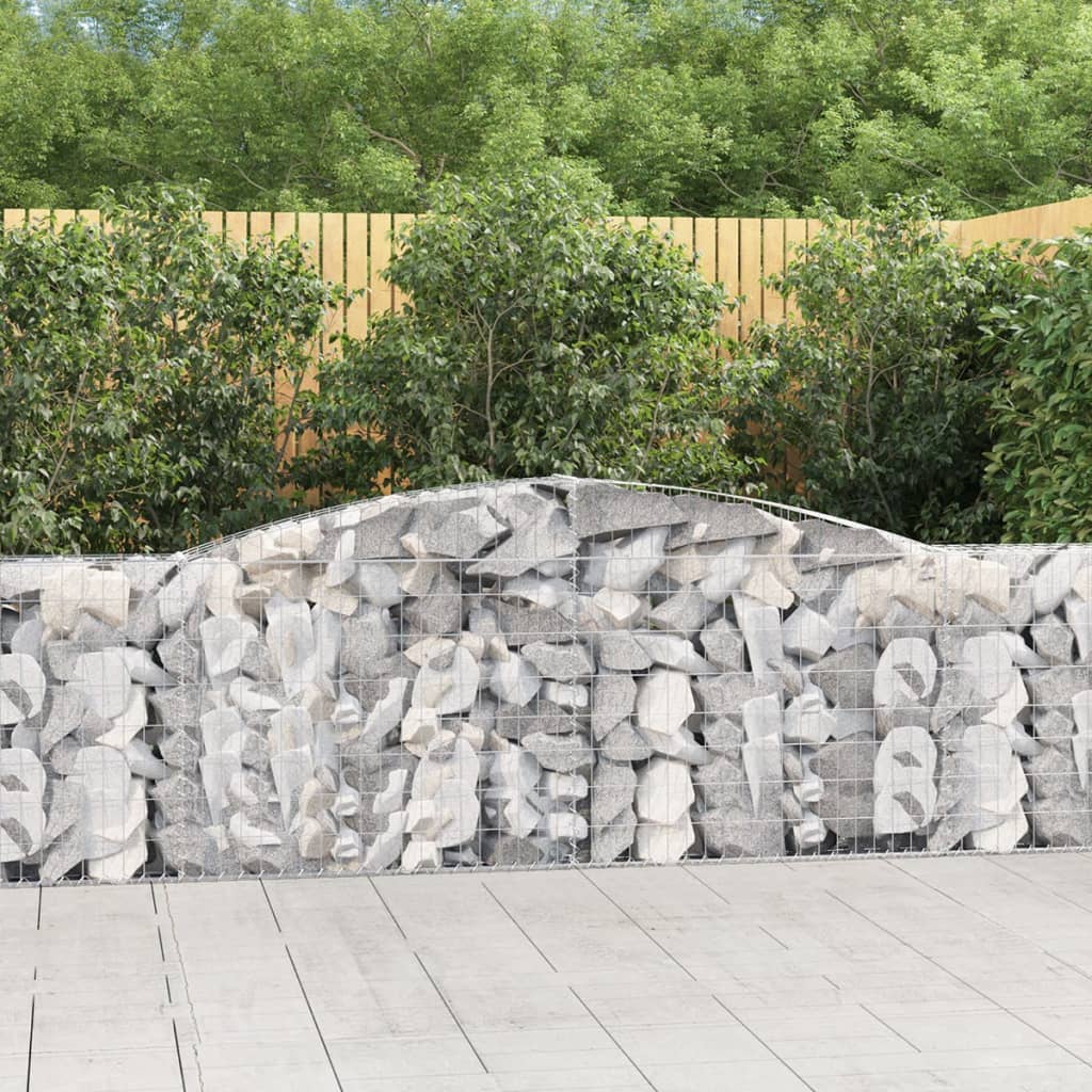 Vidaxl Schans Körbe 9 St. Gewölbe 400x30x80 100 cm Eisen
