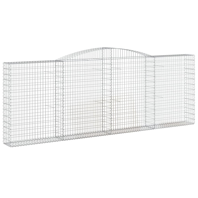 Vidaxl Schans Körbe 3 ST Gewölbte 400x30x140 160 cm Eisen