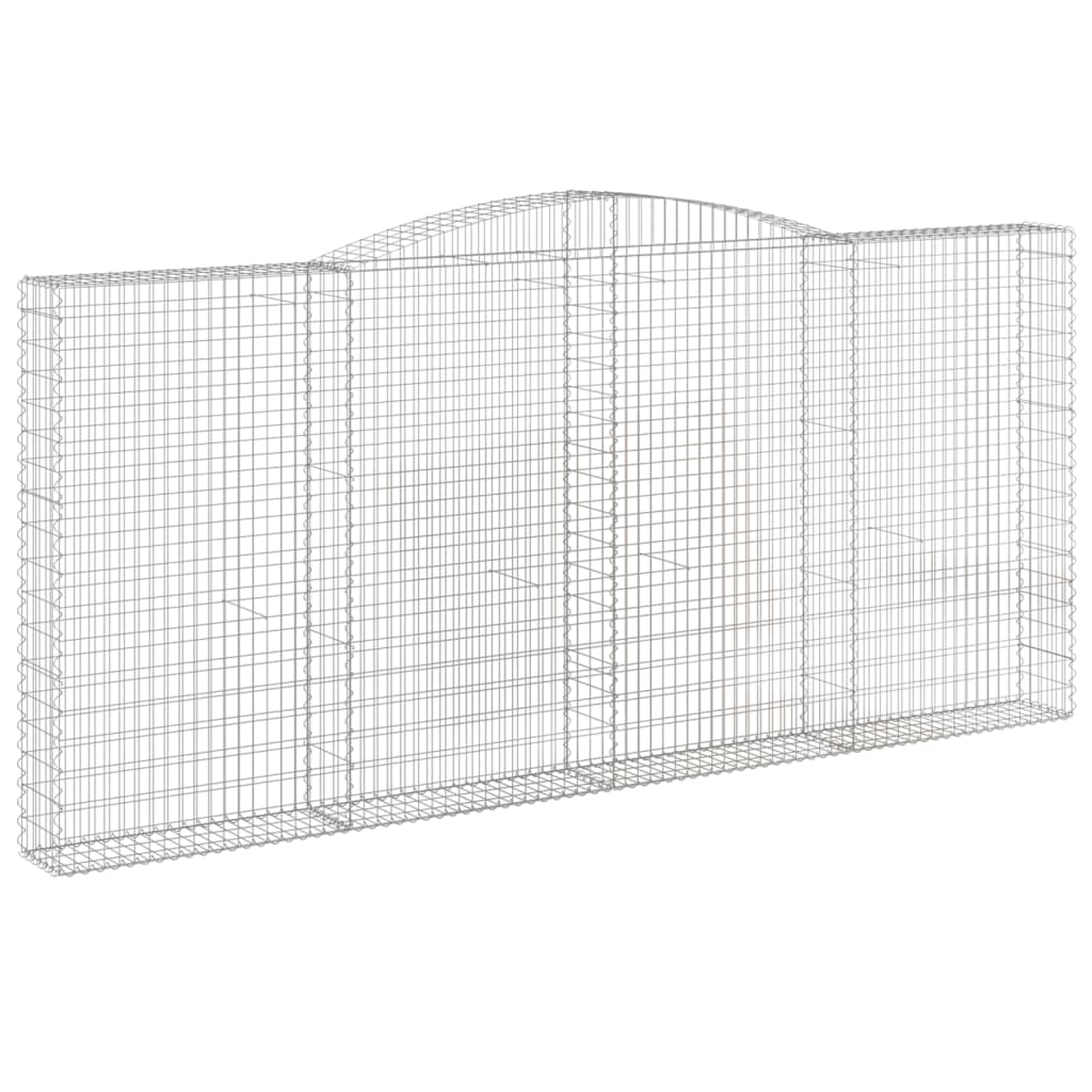 Vidaxl Schans Körbe 2 ST Gewölbte 400x30x180 200 cm Eisen