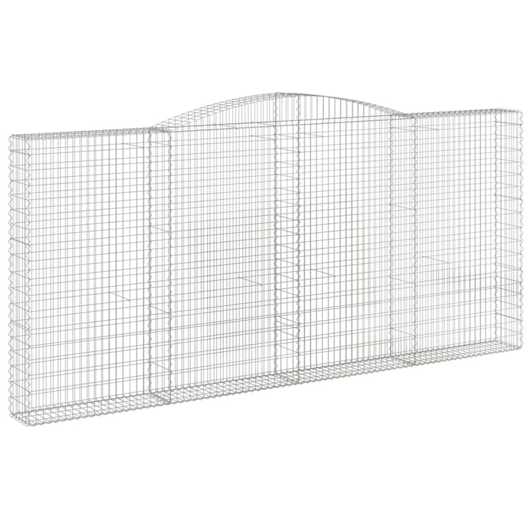 Vidaxl Schans Körbe 2 ST Gewölbte 400x30x180 200 cm Eisen