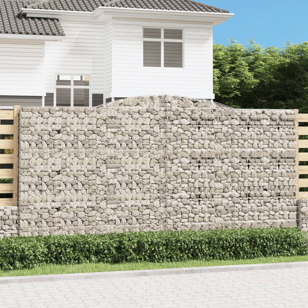 Vidaxl Schans Körbe 4 ST Gewölbe 400x30x200 220 cm Eisen