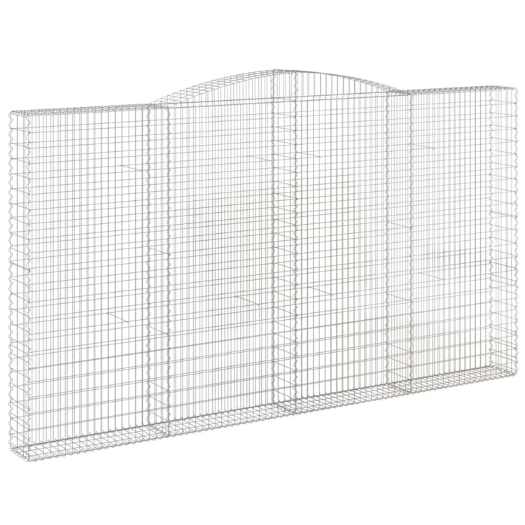 Vidaxl Schans Körbe 3 ST Gewölbte 400x30x220 240 cm Eisen