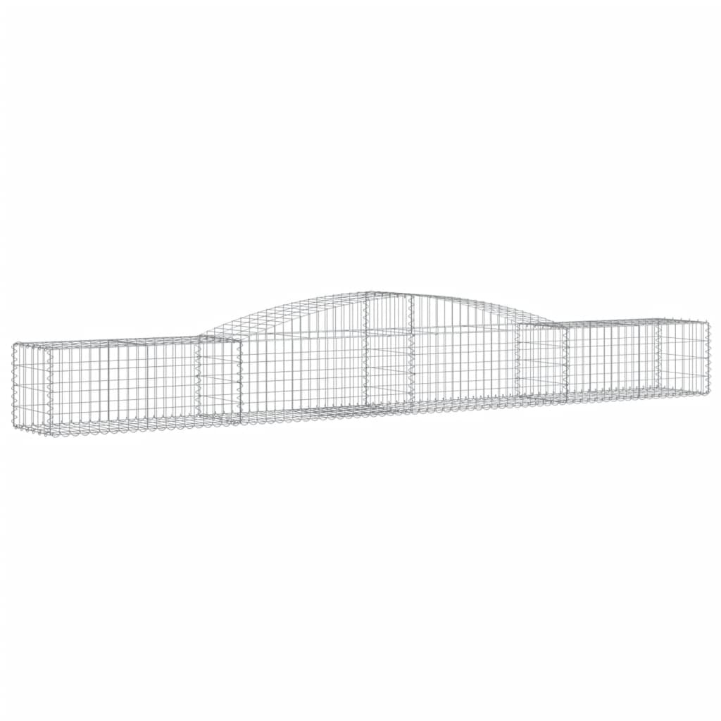 Vidaxl Schans Körbe 5 ST Gewölbe 400x50x40 60 cm Eisen