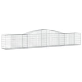 Vidaxl Schans Körbe 7 St. Gewölbe 400x50x60 80 cm verzinktes Eisen - afbeelding 3