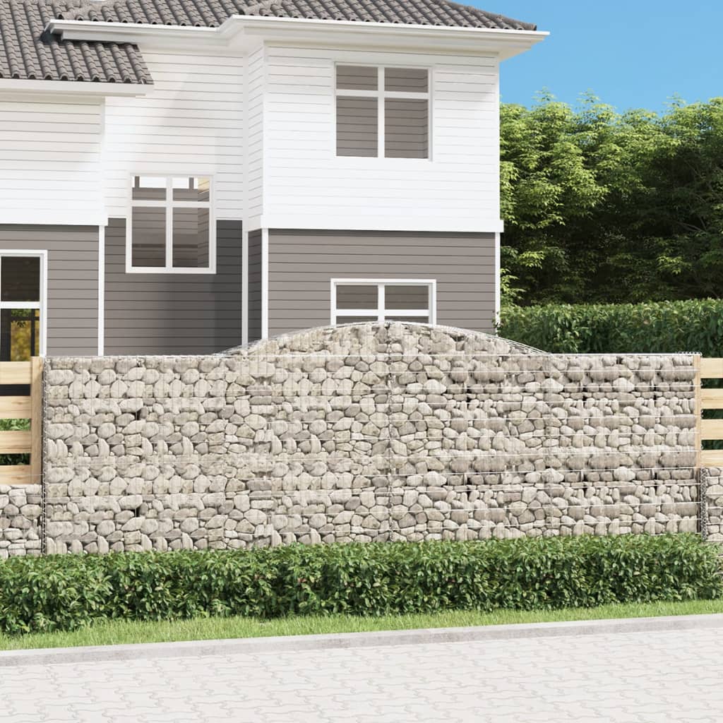 Vidaxl Schans Körbe 5 ST Gewölbe 400x50x140 160 cm Eisen
