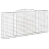 Vidaxl Schans Körbe 3 ST Gewölbte 400x50x180 200 cm Eisen