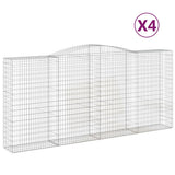 Vidaxl Schans Körbe 4 ST Gewölbe 400x50x180 200 cm Eisen - afbeelding 2