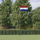 VIDAXL -Flag mit Flaggmalen Niederlanden 5,55 m Aluminium