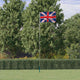 VIDAXL -Flagge mit Flaggmast Großbritannien 5,55 m Aluminium