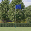 VIDAXL -Flag mit Flaggmast Europa 5,55 m Aluminium