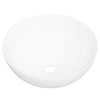 Vidaxl Washbeasin 36x15 cm runder Keramik Weiß